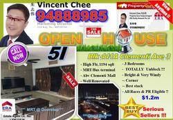 Blk 441A Clementi Avenue 3 (Clementi), HDB 5 Rooms #129445142